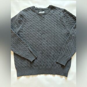 St.John’s Bay cable knit sweater size L